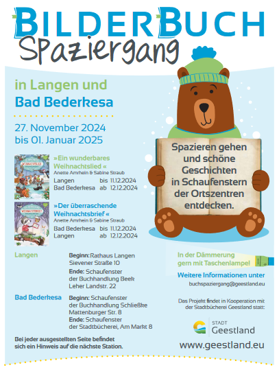 Öffnet die Seite 'Bilderbuchspaziergang'